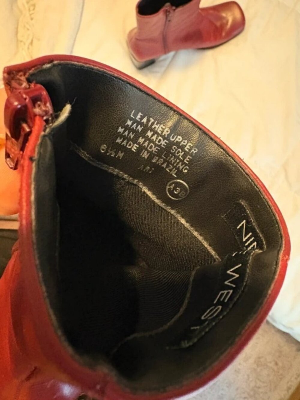 Square toe boots - Picture 3 of 4